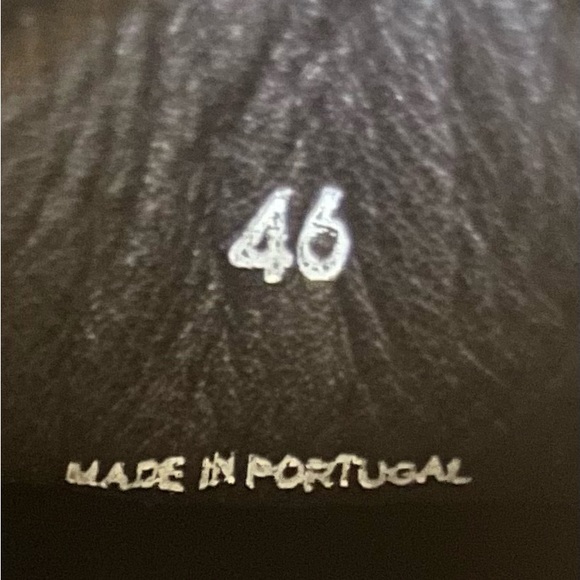 RAG & BONE Black sz. 46 NUBUCK LEATHER SLIP-ON MENS SHOES - Picture 4 of 7